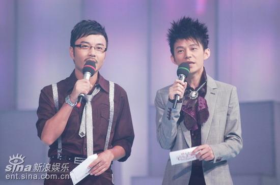 图文：快乐男声6进5总决赛-汪涵何炅主持