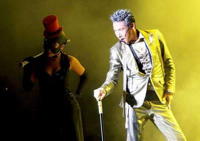 张学友石家庄演唱会 歌神变爱神演绎经典(组图