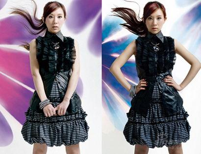 涂紫凝筹备新专辑 多款海报造型难分伯仲【图】