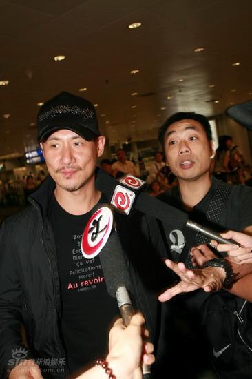 图文：张学友巡演抵达北京--拒绝媒体采访