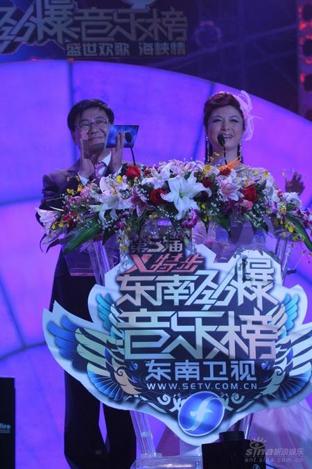 图文：07东南劲爆颁奖礼-东南卫视总监刘媛媛