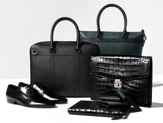 没有明显logo的Burberry 2012春夏男士新品