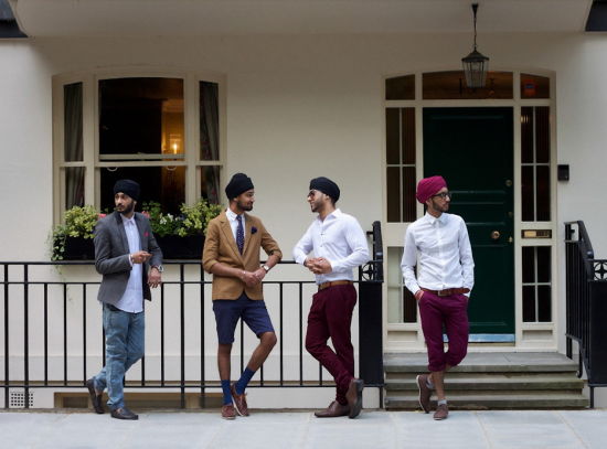 巴哈拉将自己、朋友、路人戴锡克教头巾的街拍放到时装博客 Singh Street Style 上 巴哈拉将自己、朋友、路人戴锡克教头巾的街拍放到时装博客 Singh Street Style 上