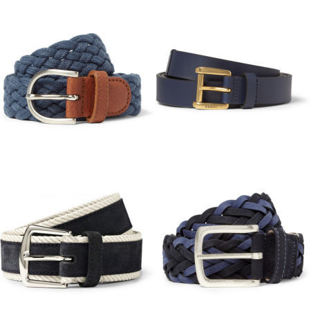 (左至右、上至下)A.P.C.、Gucci、Loro Piana、Paul Smith
