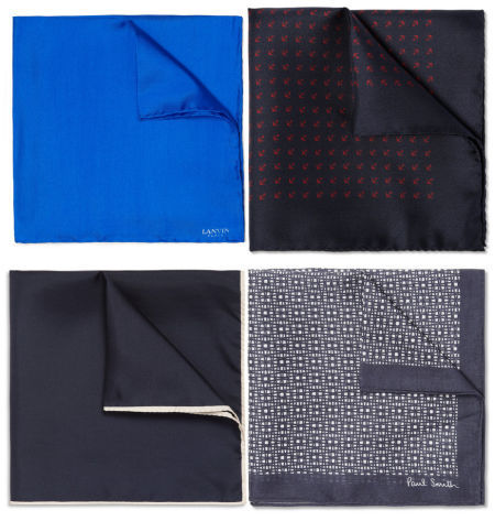 (左至右、上至下)Lanvin、J.Crew、Drake's、Paul Smith