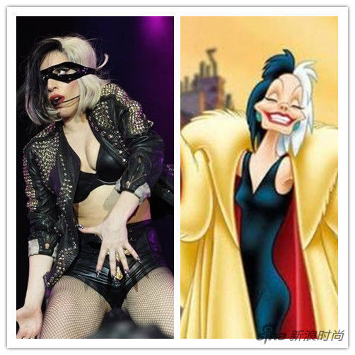 Lady Gaga VS 《101斑点狗》反派