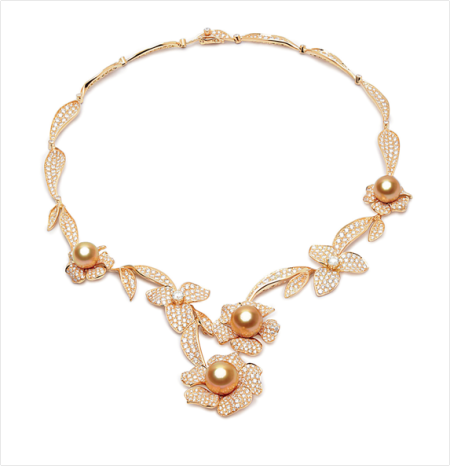 Jewelmer Joaillerie DOLCE ROSA系列金珠项链 Jewelmer Joaillerie DOLCE ROSA系列金珠项链