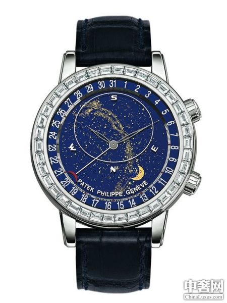 百达翡丽Sky Moon梦幻星空腕表 百达翡丽Sky Moon梦幻星空腕表