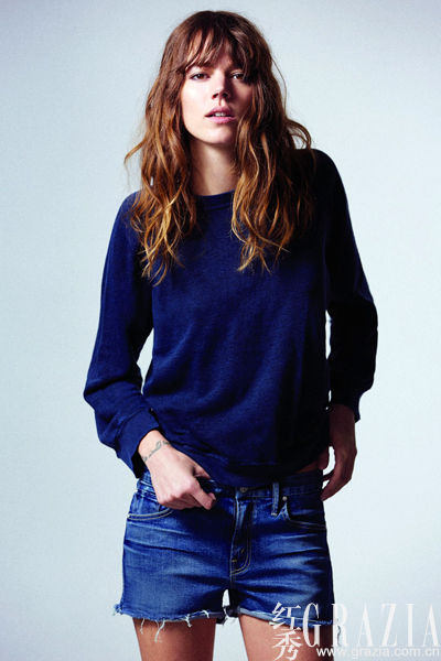 Freja Beha为Mother牛仔拍摄的lookbook Freja Beha为Mother牛仔拍摄的lookbook
