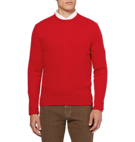 Slowear Zanone Wool Crew Neck Sweater,售价约1765元