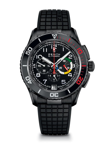 真力时El Primero Stratos Flyback Rainbow腕表