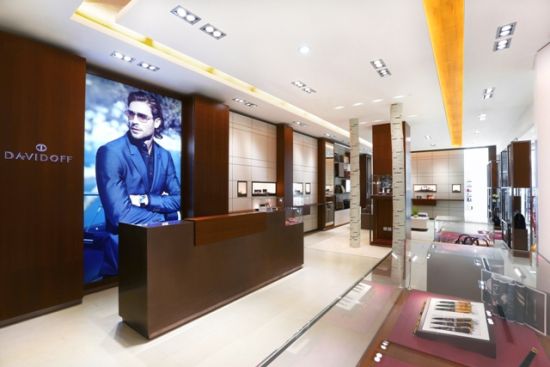 大卫杜夫盐城精品店内景 大卫杜夫盐城精品店内景