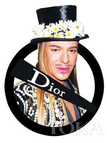 DIOR前任设计师John Galliano DIOR前任设计师John Galliano