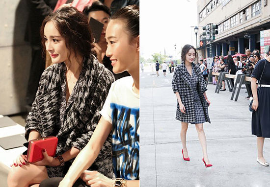 杨幂 Marc By Marc Jacobs秀场