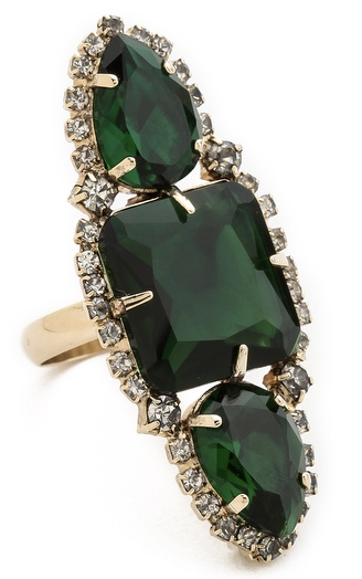 Noir Jewelry 椭圆形鸡尾酒戒指