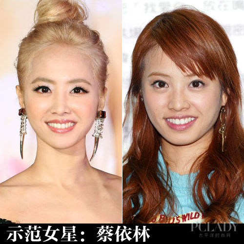 示范女星:蔡依林