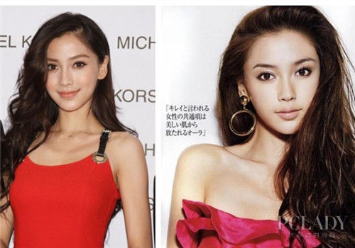 第七款约会性感发型:侧边发