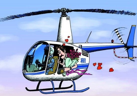 租用直升机的盈利空间非常大