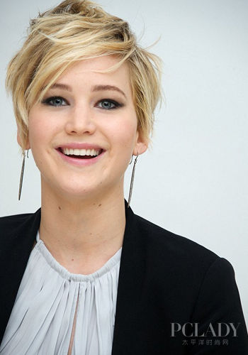 Jennifer Lawrence——优雅干练短发