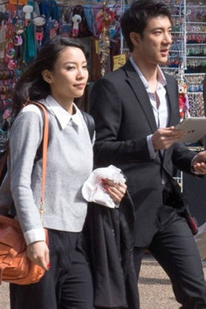 李靓蕾眉形解析