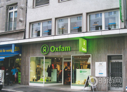 英国目前最大的连锁慈善商店Oxfam(乐施会)创立于1947年,专门售卖二手衣物