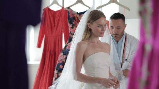 Kate Bosworth结婚礼服来自Oscar de la Renta