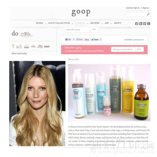 Gwyneth Paltrow爱用品