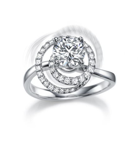 周生生Diamond in Motion Swirl钻饰系列 周生生Diamond in Motion Swirl钻饰系列