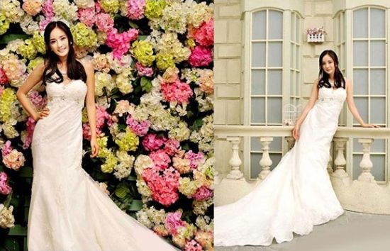 杨幂:女神婚纱