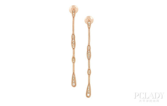 Fernando Jorge 18K 玫瑰金钻石耳坠 $5,686