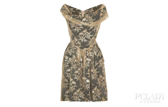 Vivienne Westwood Anglomania Thursday 金属线蕾丝连衣裙 $1,117
