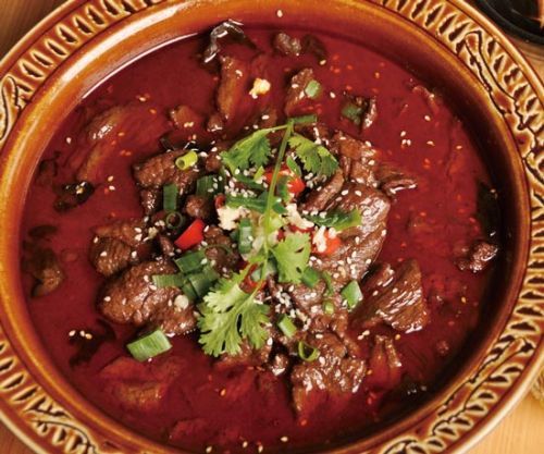 红油牛肉 红油牛肉