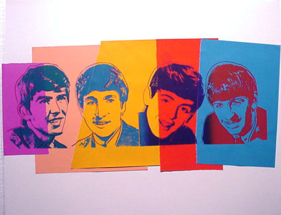 The Beatles的波普画作