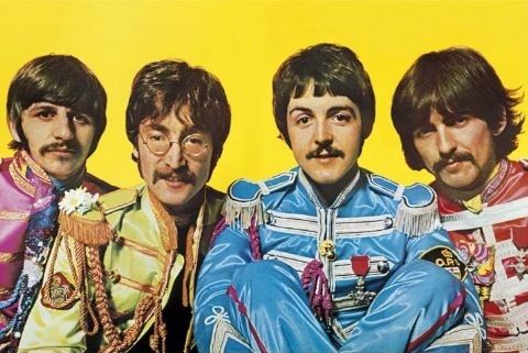 嬉皮士时代的The Beatles