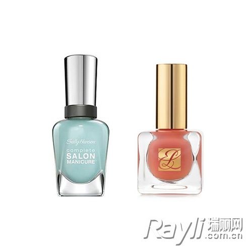 Sally Hansen指甲油 EsteeLauder马卡龙色指甲油