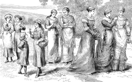 19世纪80年代的理性服饰潮流 19世纪80年代的理性服饰潮流
