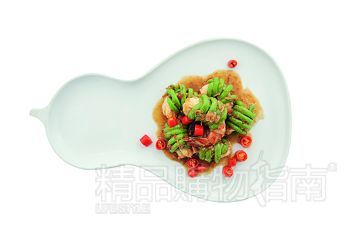 XO酱豆角虾卷 298元 XO酱豆角虾卷 298元