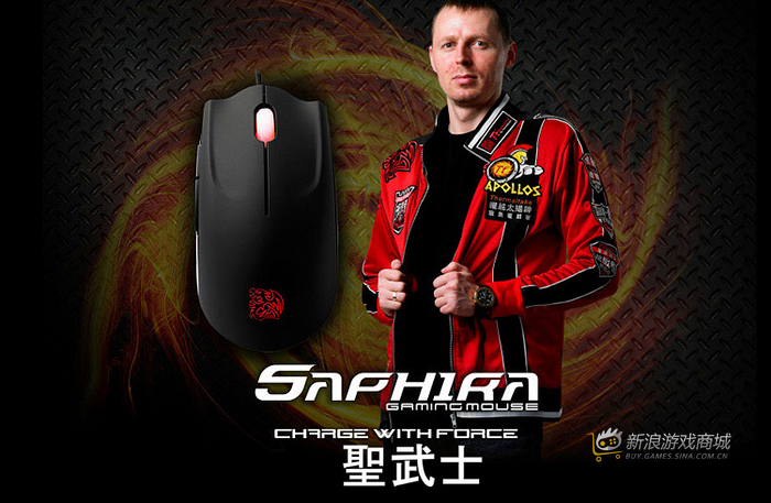 曜越Ttesports 圣武士MO-SPH008DT 电竞鼠标