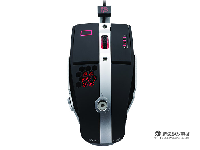 曜越Ttesports Level10M MO-LTM009DTCN 电竞鼠标（黑色）