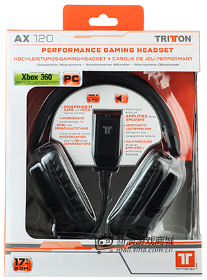 美加狮 Tritton AX120高性能游戏耳机