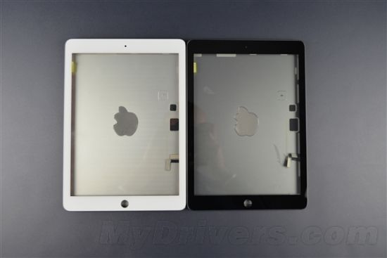 iPad 5灰色和银色版正面细节 iPad 5灰色和银色版正面细节