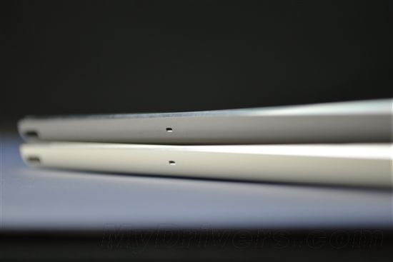iPad 5灰色和银色版侧面细节 iPad 5灰色和银色版侧面细节