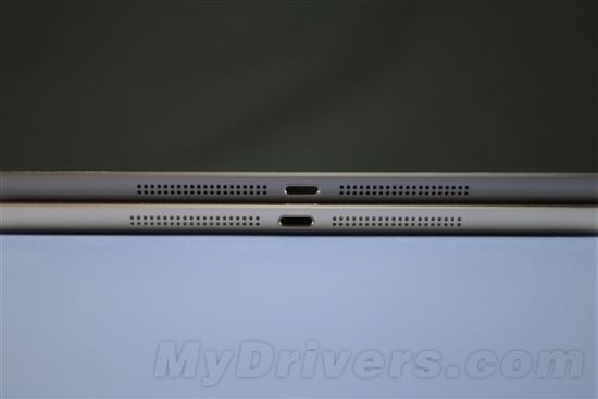 iPad 5灰色和银色版侧面细节 iPad 5灰色和银色版侧面细节