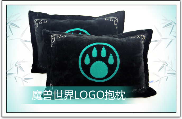 熊猫人之谜 LOGO 抱枕