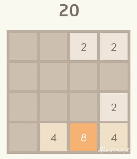 似乎是手游端始祖的《挑战2048》
