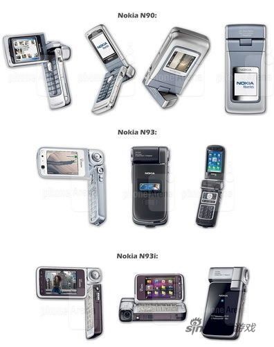 7.诺基亚N90、N93系列
