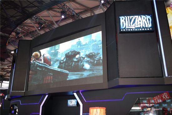 ChinaJoy暴雪展台现场图赏