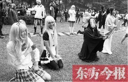 中学生玩cosplay 遭网友吐槽