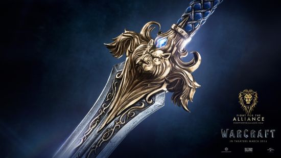 魔兽世界电影道具之联盟武器