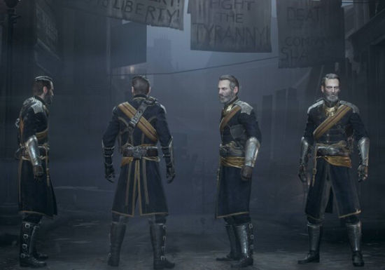 《秩序:1886》四骑士3d建模